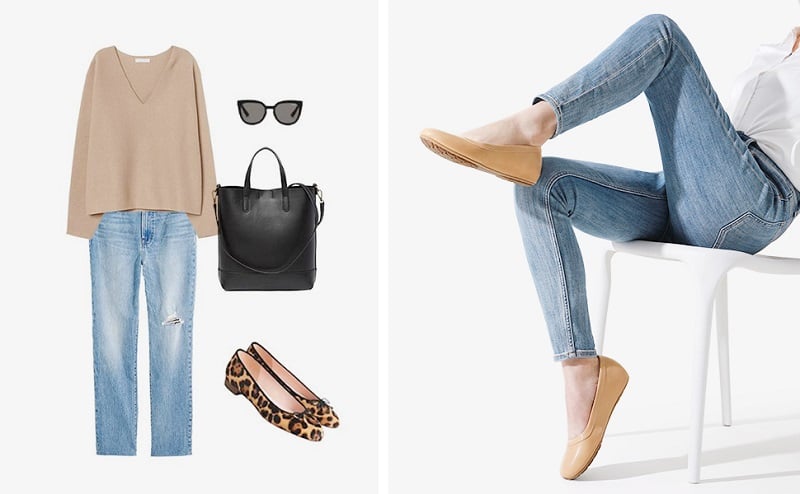 Ballet Flats Outfit Ideas - It's Casual Blog