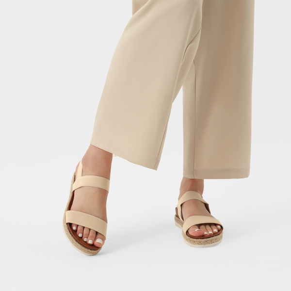 10 Summer Blissful Nude Flat Sandals to Add to Your Wardrobe