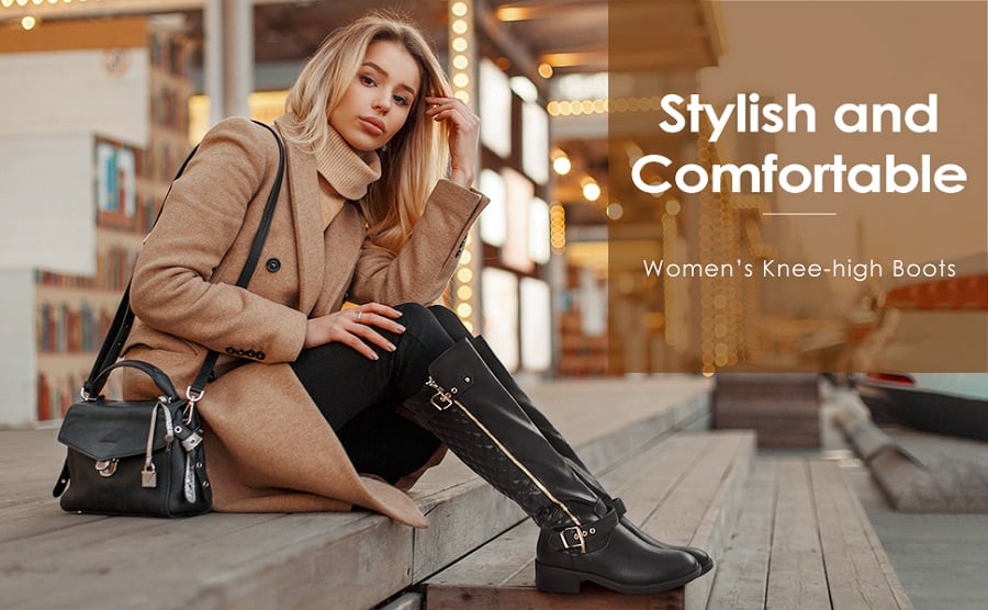10 Best Wide Calf Knee High Boots for Women That Are Fashionable