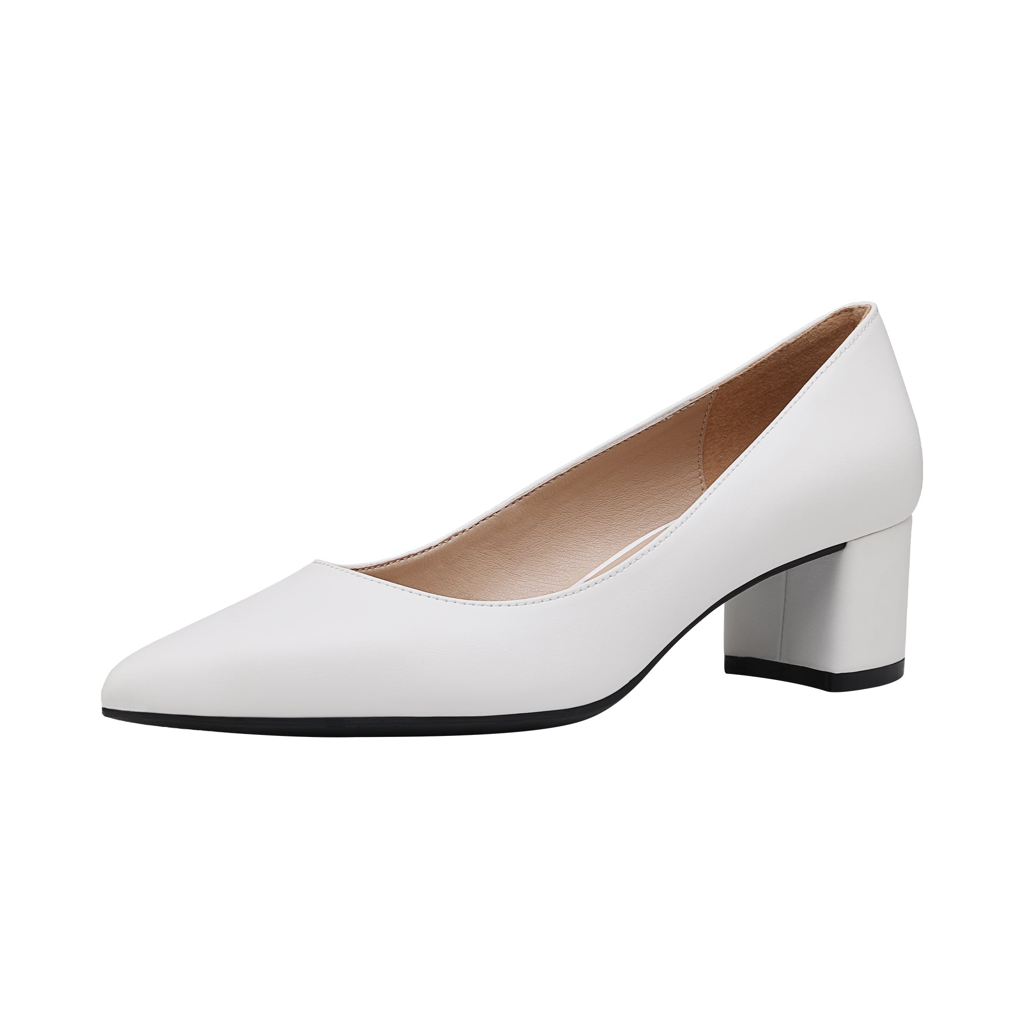 Women's Block Heel Pumps | Closed Toe Pumps-Dream Pairs