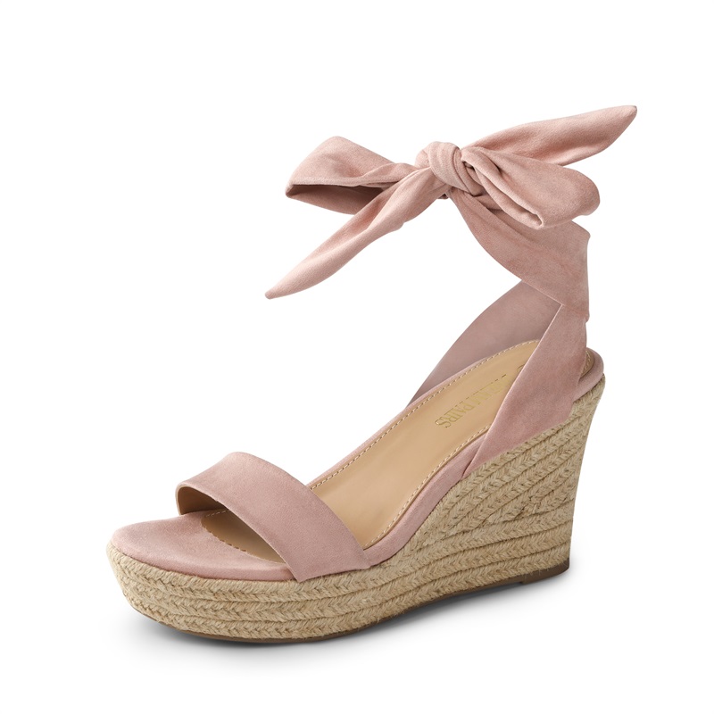 Ankle tie espadrille store wedges