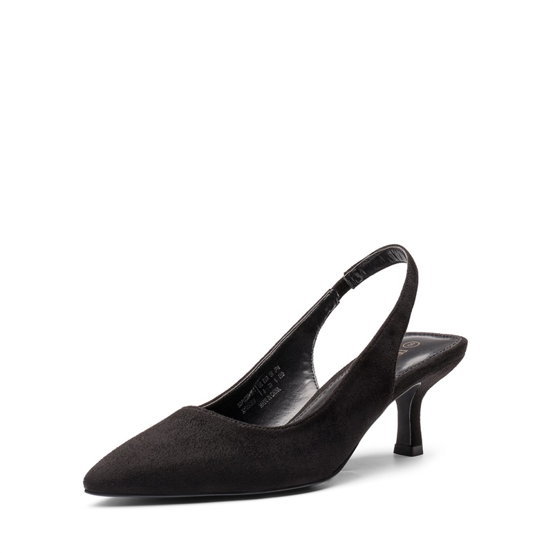 Slingback Kitten Heel Pumps Pointed Toe HeelsDream Pairs