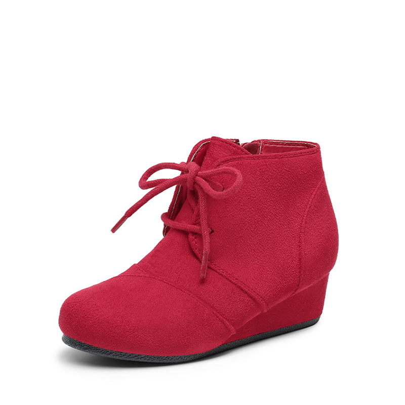 Girls Wedge Boots Cute and Comfortable Dream Pairs
