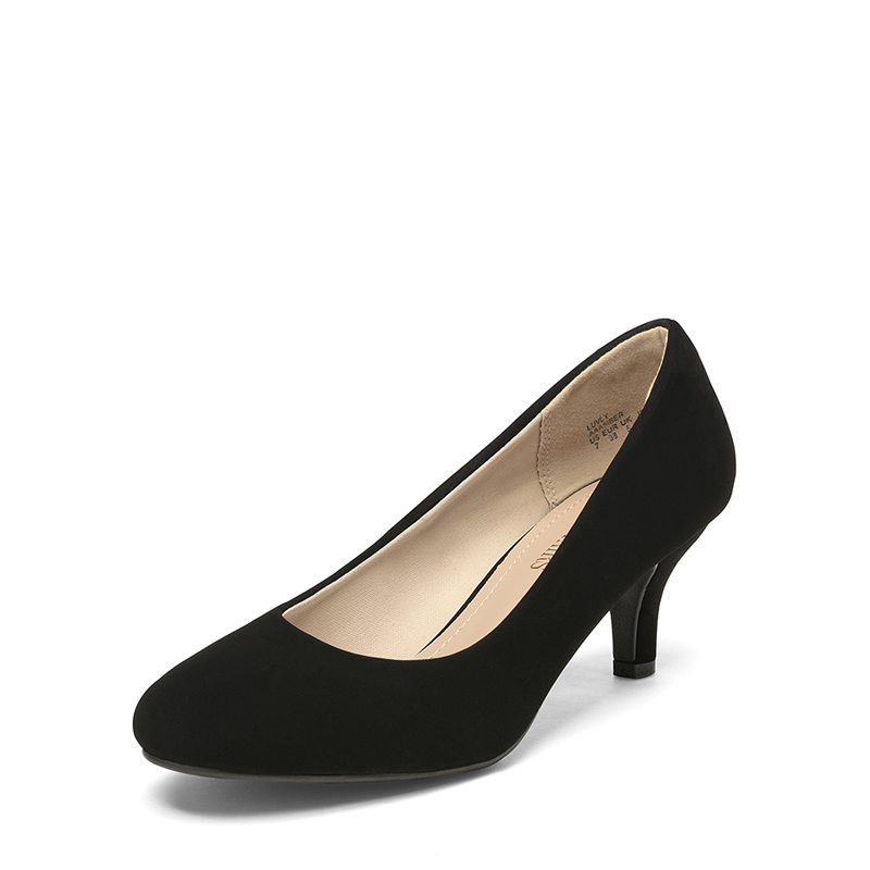 Heels | Wide Fit Dove Kitten Heel Court Shoes | Dorothy Perkins