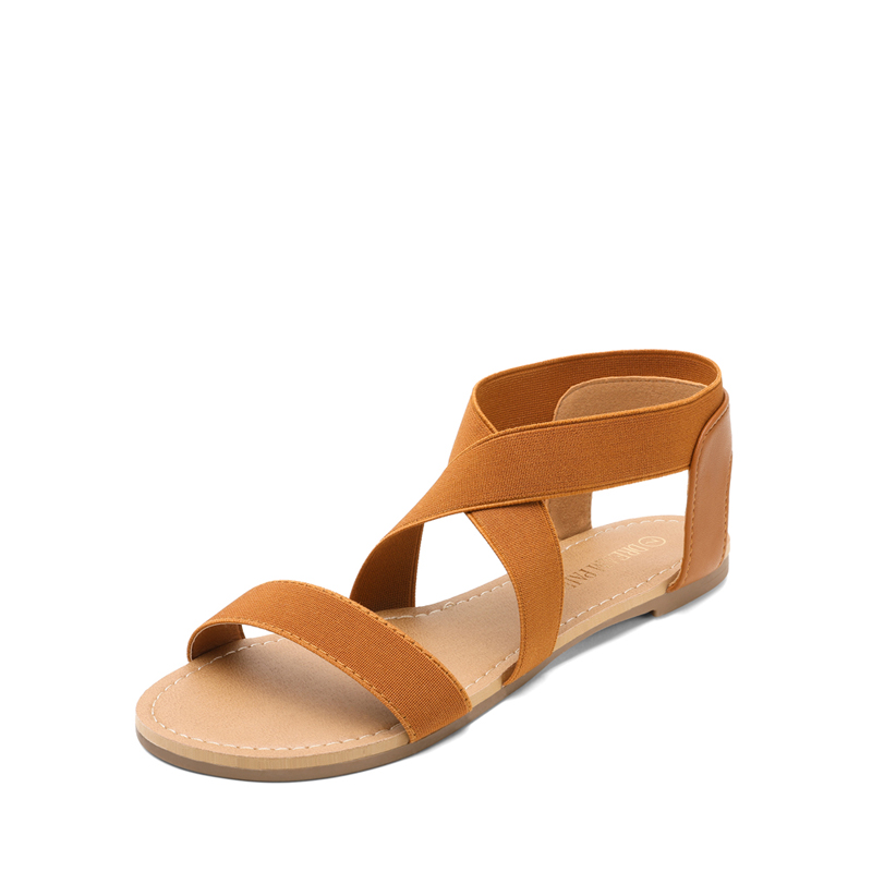 Elastic ankle strap 2025 sandals