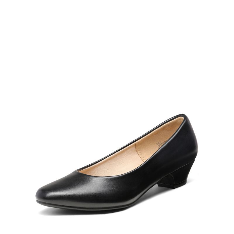 Women's Low Heel Pump Shoes | Chunky Pumps-Dream Pairs