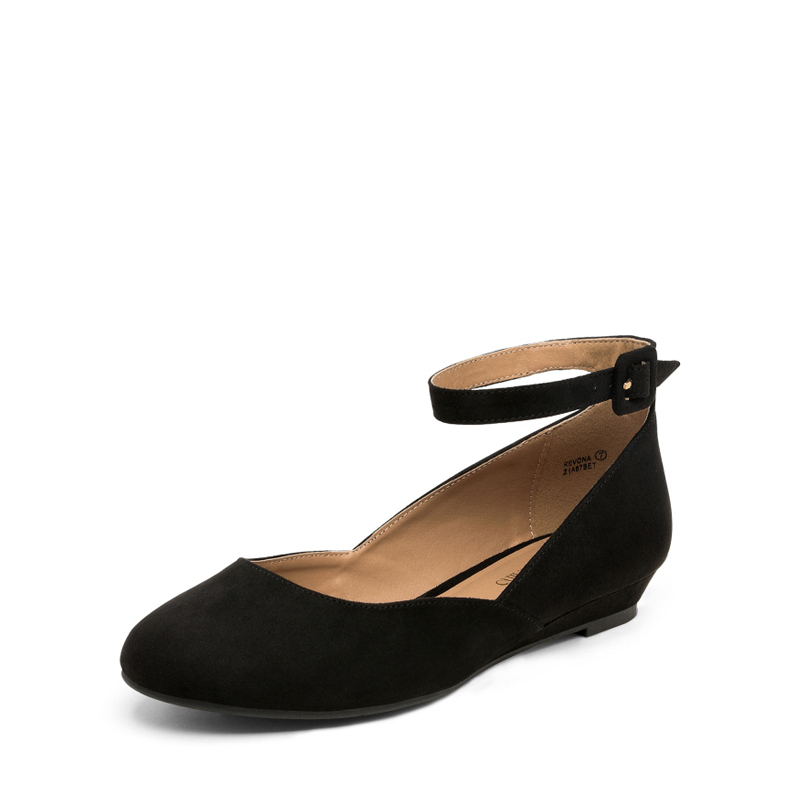 Women's Ankle Strap Flats | Wedge Flats-Dream Pairs