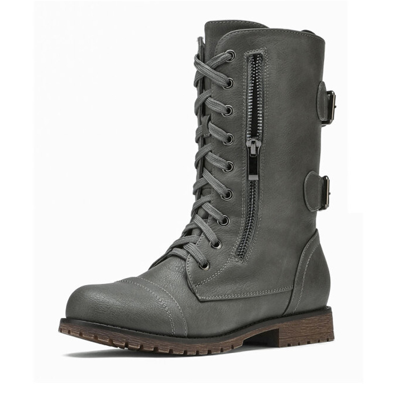 Mid calf sales combat boots womens