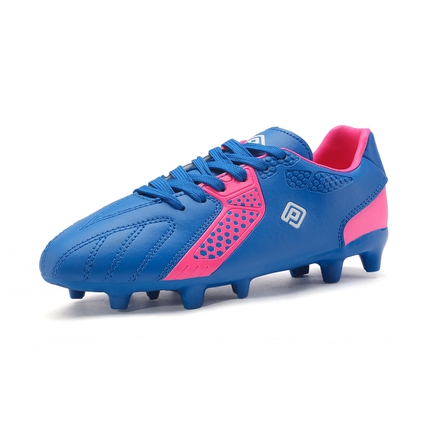DREAM PAIRS Boys Girls Football Boots Soccer Cleats Shoes Pink Purple Size 10 US Toddler/9 Child UK HZ19003K 