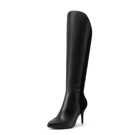 Women Knee High Boots Wide Calf Black Long Boots Dream Pairs