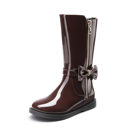 Girls knee high cheap boots size 13