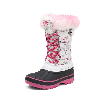 DREAM PAIRS Boys Girls Insulated Waterproof Winter Snow Boots 