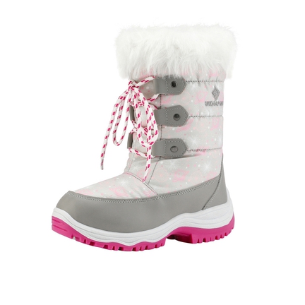 DREAM PAIRS Boys Girls Waterproof Winter Snow Boots 