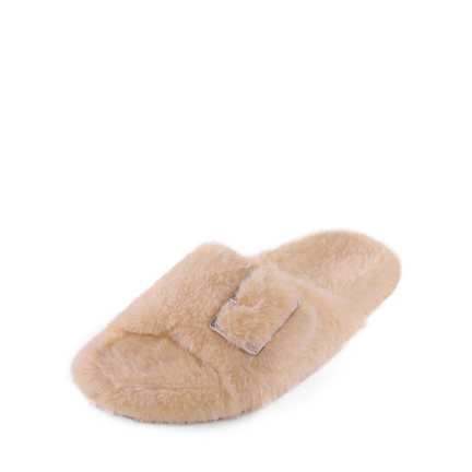 Dream Pairs Women's Plush Fuzzy Slip on Indoor Outdoor Winter House Slippers