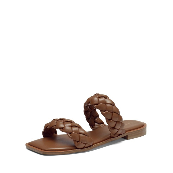 Square on sale sandals flat