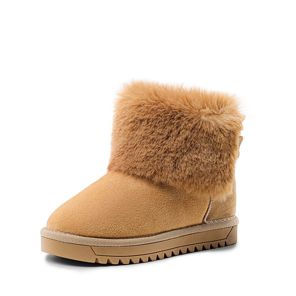 Fluffy boots for sales kids