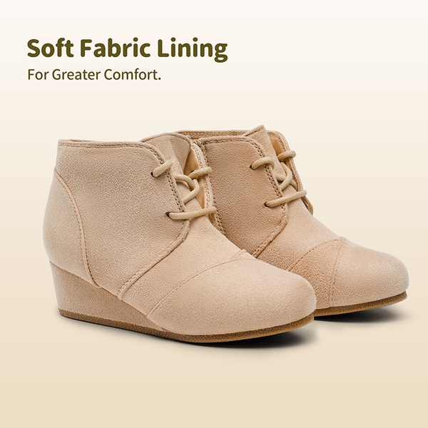 Girls Wedge Boots Cute and Comfortable Dream Pairs