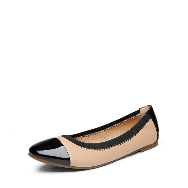Black sales walking flats