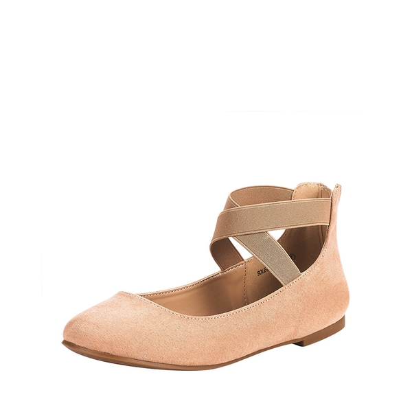 Silver flat shoes online with ankle strap