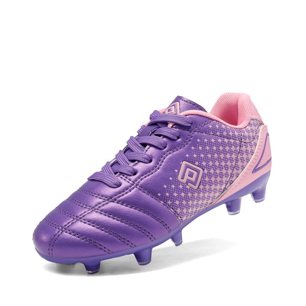 Purple youth clearance football cleats