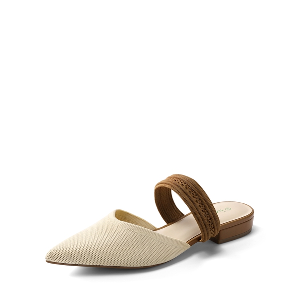 Flat mules open toe clearance