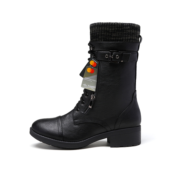 Lace up Mid Calf Riding Boots for WomenDream Pairs