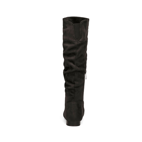 Women's Flat Knee High Boots in Leather & SuedeDream Pairs