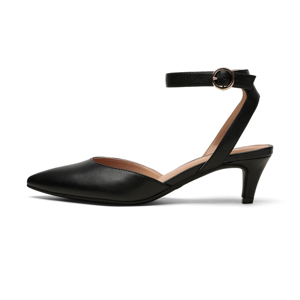 Ankle Strap Low Heel Pumps Closed Toe PumpsDream Pairs