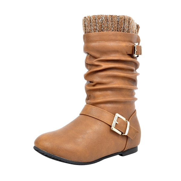 Kids winter riding boots top