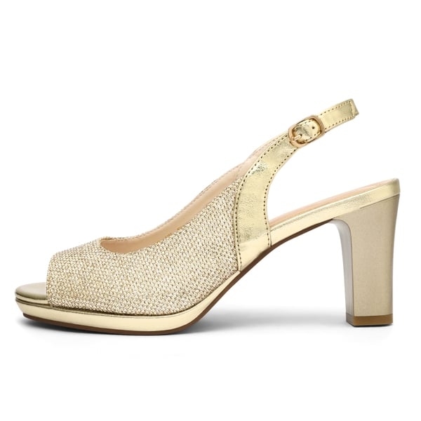 Buy SHUZ TOUCH Women Gold Toned Stiletto Pumps - Heels for Women 20070104 |  Myntra