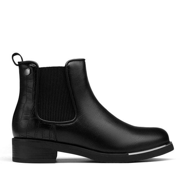 Elastic Chunky Chelsea Bootsdreampairshoes