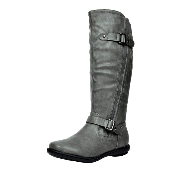 Fur lined clearance wide calf boots